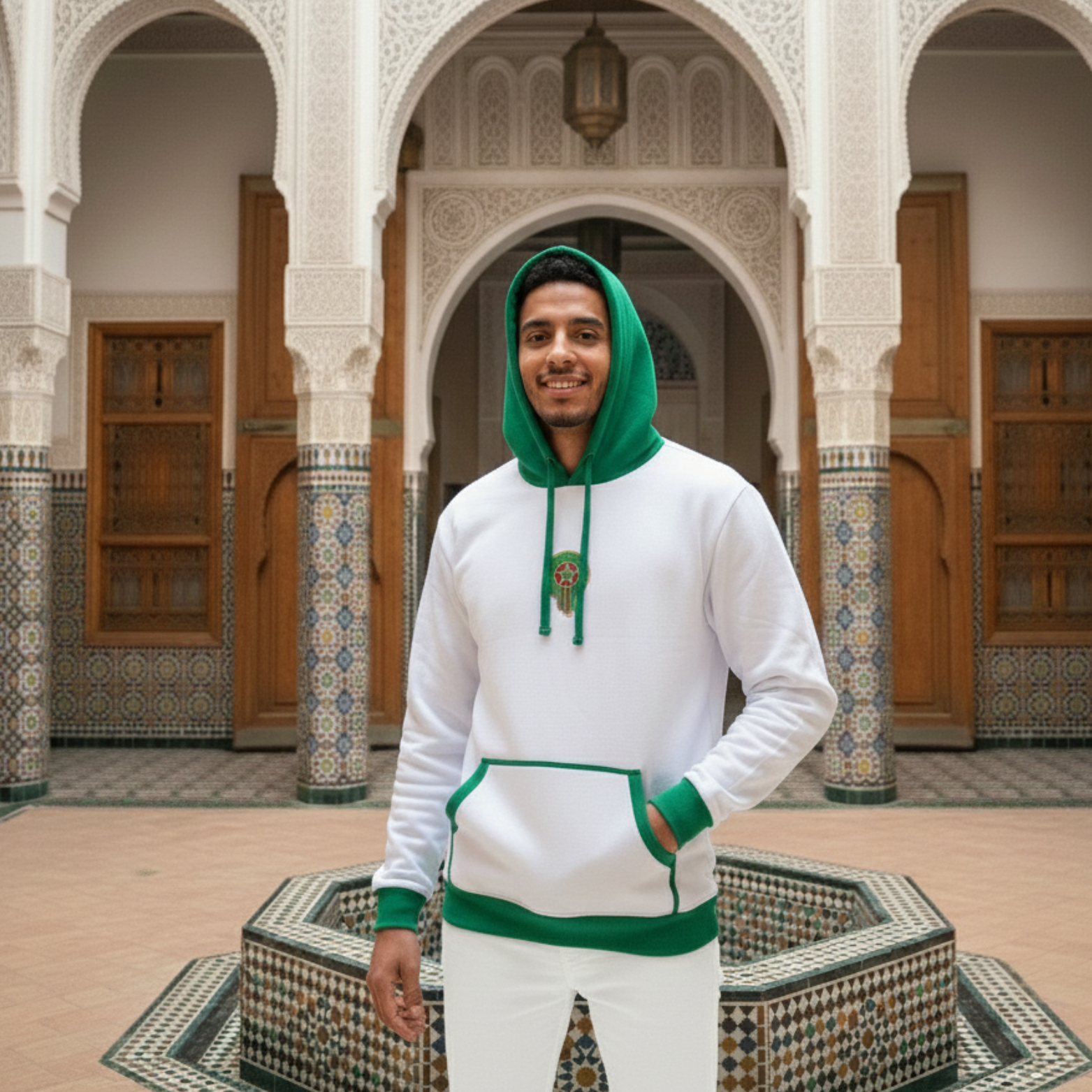 قبية المنتخب المغربي الخضراء 💚❤️ قبية المنتخب المغربي الخضراء 💚❤️