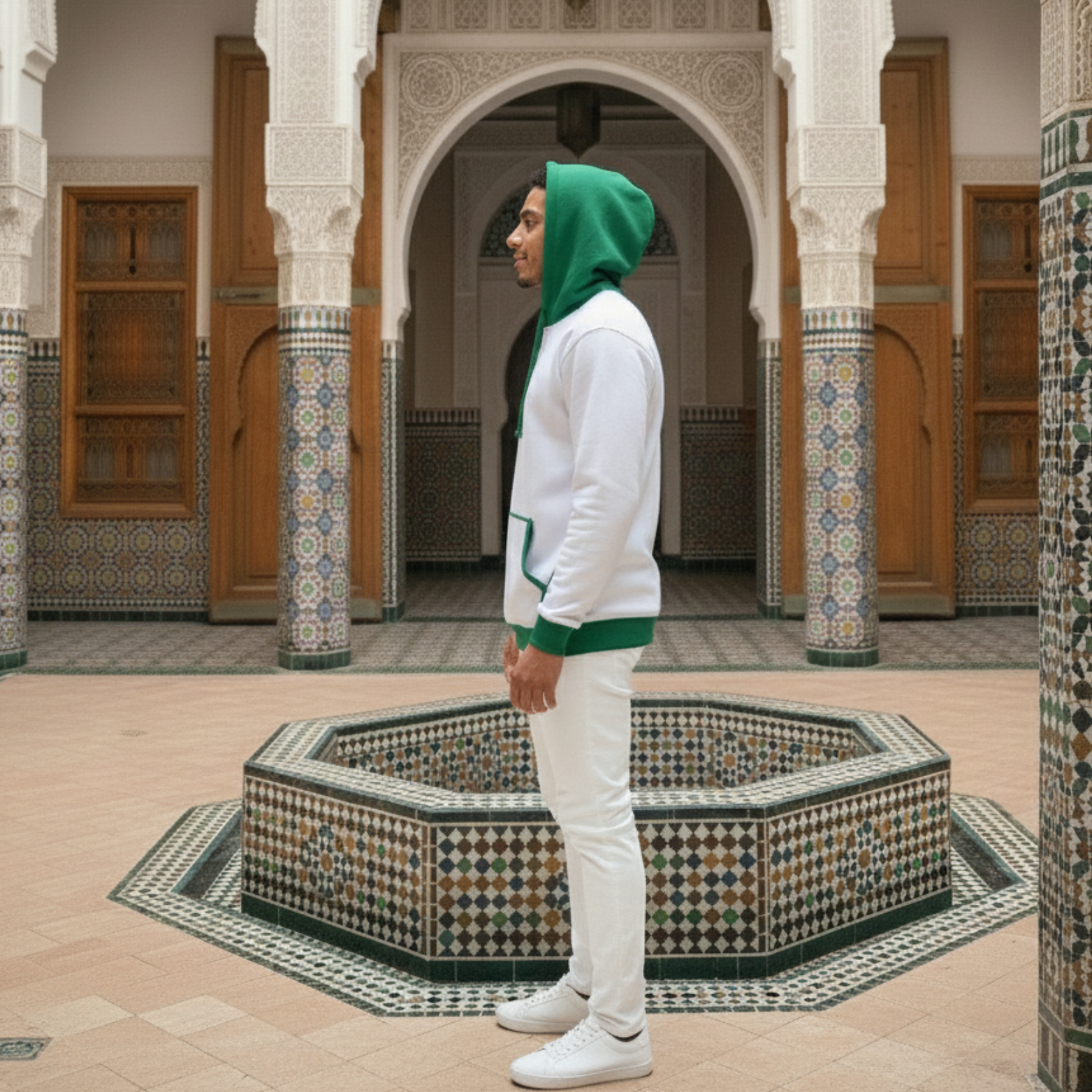 قبية المنتخب المغربي الخضراء 💚❤️ قبية المنتخب المغربي الخضراء 💚❤️