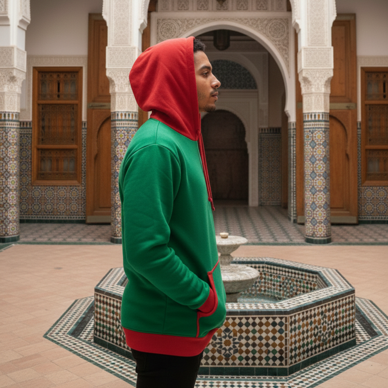 قبية المنتخب المغربي الخضراء 💚❤️ قبية المنتخب المغربي الخضراء 💚❤️