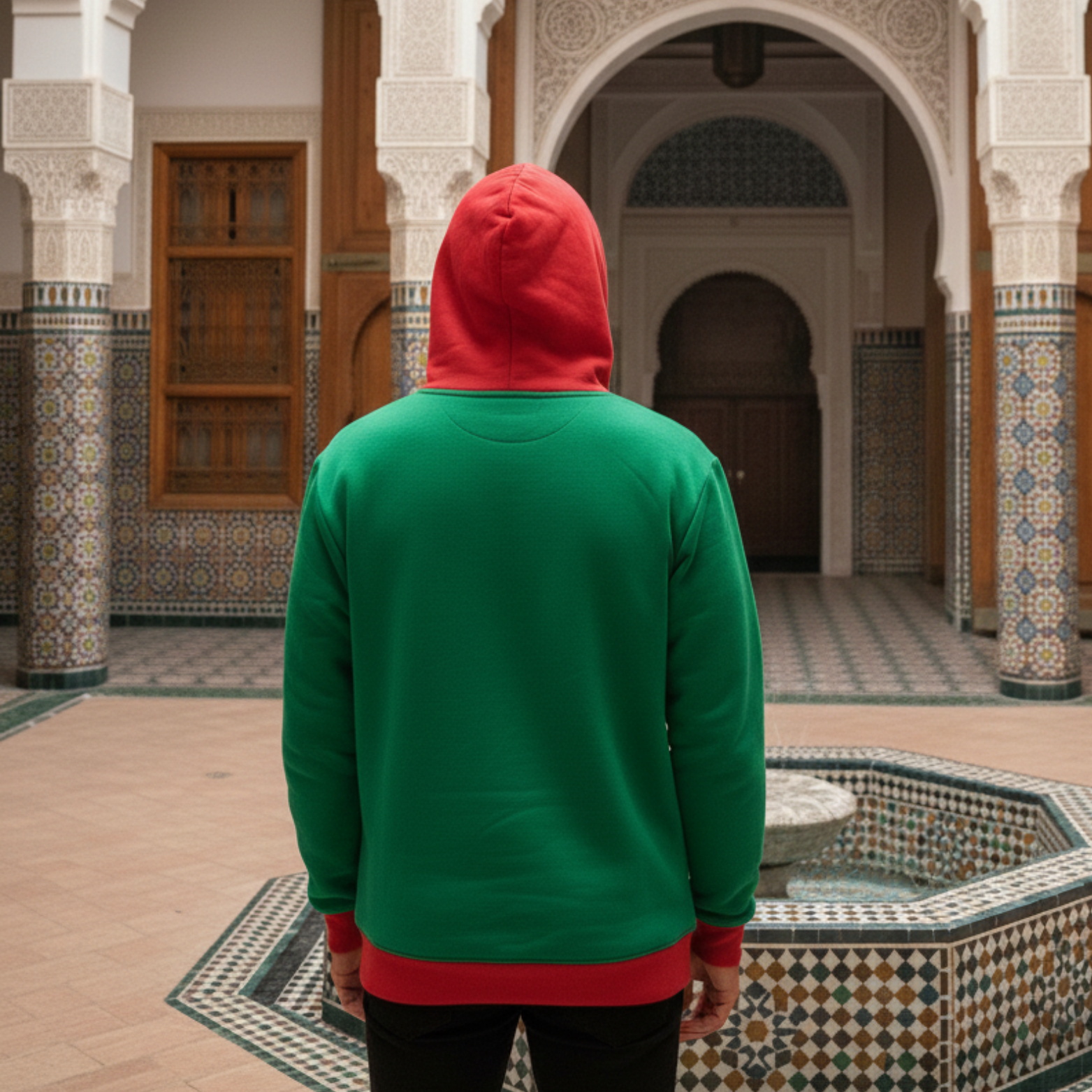 قبية المنتخب المغربي الخضراء 💚❤️ قبية المنتخب المغربي الخضراء 💚❤️